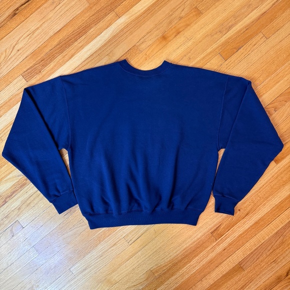💙 Vintage 90s Embroidered Heart Crewneck Sweatshirt - Picture 8 of 8
